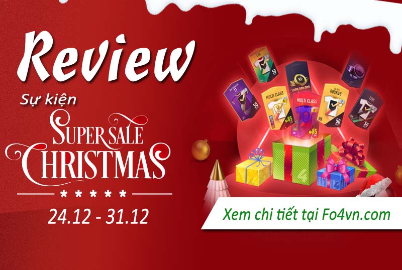 Review Siêu sale giáng sinh 2020
