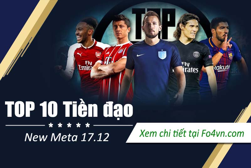 Top 10 tiền đạo nổi bật sau update gameplay