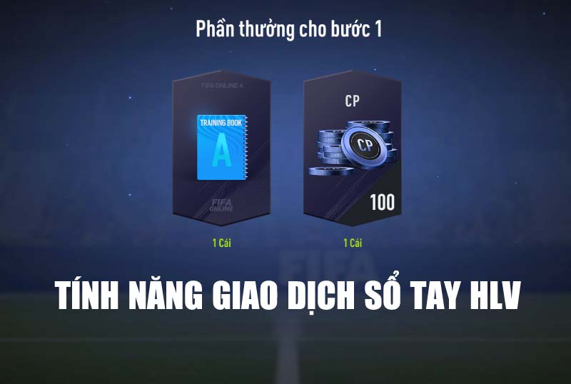 Tính năng giao dịch sổ tay HLV - đừng bỏ lỡ