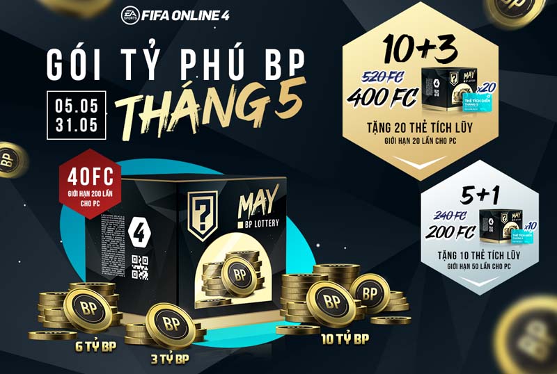 Review gói tỷ phú BP tháng 5