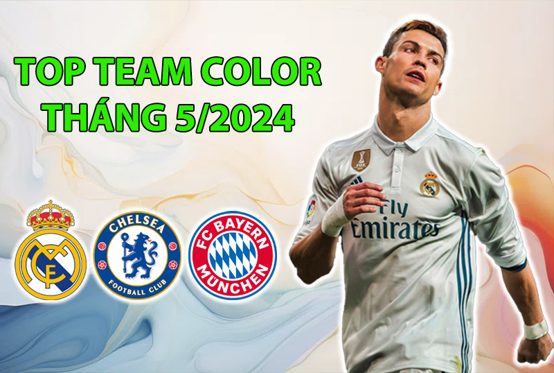 Danh sách những team color được dùng nhiều nhất FC Online Hàn T5