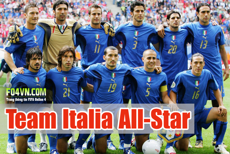 Team Italia All-Star - Đội quân thiên thanh