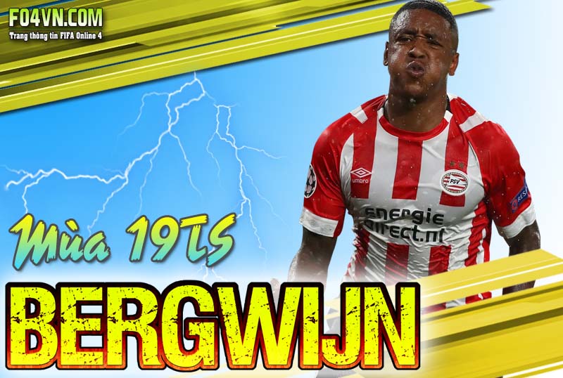 Tiêu điểm mùa 19TS : Steven Bergwijn